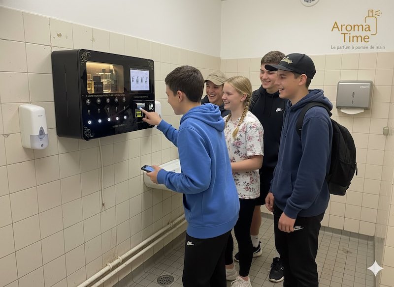 Distributeur automatique de parfum Aroma Time en Camping